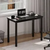 luxuskollektion Computertisch Schreibtisch 80x40x75cm PC Büro Workstation Esstisch