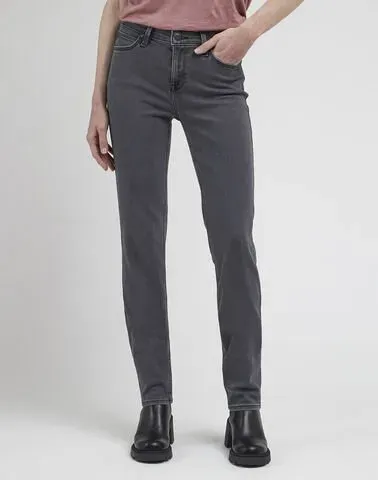 Lee Marion Straight Moody Grey W28 / L31 - Größe:W28 / L31