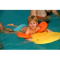 Schwimmbrett SURF 1050x550x38 mm für Kinder und Erwachsene Orange