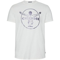 Chiemsee T-Shirt mit changierendem CHIEMSEE, Star White,