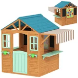 aiyaplay Spielhaus mit Verkaufstheke 142 x 120 x 141,5 cm Mehrfarbig
