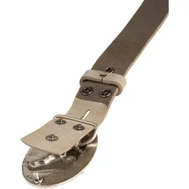 rettungsring gürtel Gürtel Leder grau 120