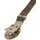 rettungsring gürtel Gürtel Leder grau 120