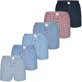 Phil & Co. Berlin Herren Boxer Classic Sets 6er Pack