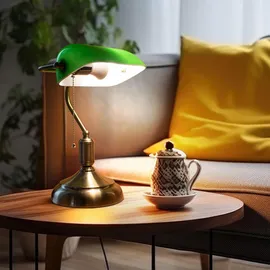 V-Tac Bankerlampe Grün