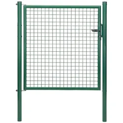 Gust. Alberts GmbH & Co. KG Gartentor einflügelig grün RAL 6005, 1.250 mm x 1.250 mm