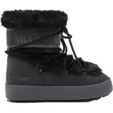 MOON BOOT Ltrack Faux Fur WP Damen Winterstiefel schwarz, 41 EU