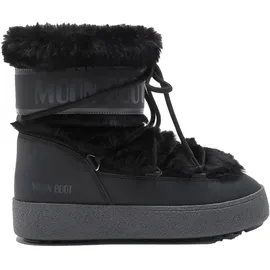 MOON BOOT Ltrack Faux Fur WP Damen Winterstiefel schwarz, 41 EU