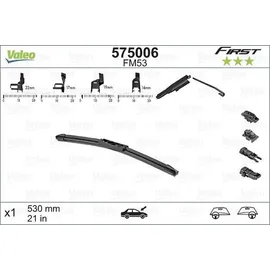 Valeo FM53, 530mm, Wischblatt