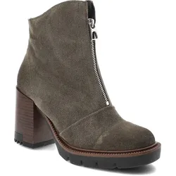 Grüne Stiefeletten Karino Elegante Damenschuhe Mit Absatz, 37