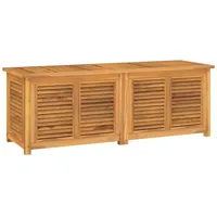 VidaXL Gartenbox mit Beutel 150x50x53 cm Massivholz Teak