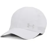 Under Armour Launch verstellbare Cap Herren 100 white/white/reflective