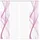 Vision S Schiebevorhang ¦ rosa/pink ¦ Synthetik ¦ Maße (cm): B: 60 H: 260