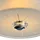 GLOBO Muster 1 x rund transparent, Glas