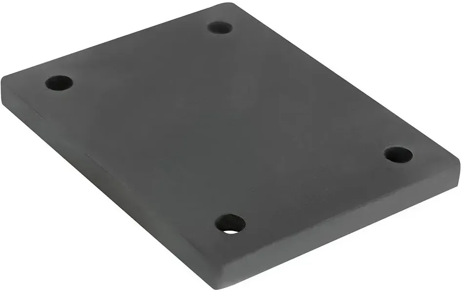 Jbm Rotary 104x82 Mm Gummipolster - Black - One Size