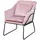 Svita Loungesessel, Rosa, Textil, 1-Sitzer, 68x82x64 cm, Wohnzimmer, Sessel, Polstersessel