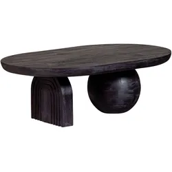 Tchibo - Woood Couchtisch »Steppe« - 110x72x38cm - schwarz - Holz