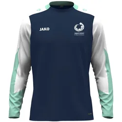 JAKO "Jugend trainiert" Longsleeve Dynamic (marine/weiß/minze / Größe S / Unisex)