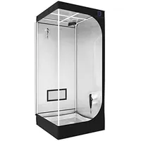 Diamond Box Growbox Diamond Box Silver Line 70 x 70 x 200 cm Silber