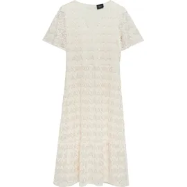 s.Oliver Midikleid Ajourmuster Beige 34