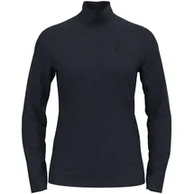 Odlo Roy Fleece Mit Halbem Reißverschluss - Dark Sapphire / Black / Stripes - XL