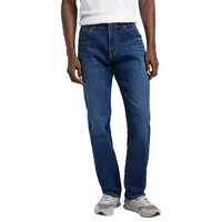 LEE Straight Fit Xm Jeans, Midmoor, 33W / 32L