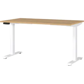 Germania Schreibtisch Jet Eiche / Weiß