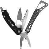 TRUE UTILITY Seven Multitool - Black - One Size