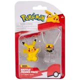 Pokémon - Battle Figure Pack - Ninjask & Pikachu, offizielle detaillierte Figuren, je 5 cm