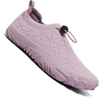 SHULOOK Unisex Barfußschuhe Herren Damen rutschfeste Breite Barfussschuhe Atmungsaktive Barfuss Schuhe Wasserschuhe Sneakers (Lila EU 39) - 39 EU