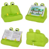 Cuddly Reader Kinder iPad Ständer | Tablet Ständer | Buchhalter | Lesekissen | Lesen im Bett zu Hause | Tablet Knietruhe Kissen | Lustige Neuheit Geschenkidee für Leser, Buchliebhaber