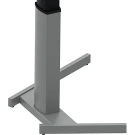 Stier Elektrisch höhenverstellbarer Steh-Tisch 501-19 100x80cm Weiß mel., 68-120cm