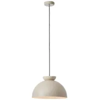 Lightbox Pilz Hängelampe mit Basis aus hochwertigen Travertine Stein