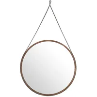 Ac angel cerda Angel Cerda Wandspiegel, Walnuss, Holz, 75x3x75