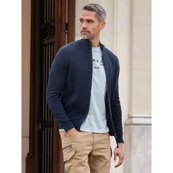 Hochwertige Sweatjacke für Herren - Classic Navy - M