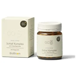 BioBloom Schlafkomplex mit Hanfpulver - deep sleep 60 St