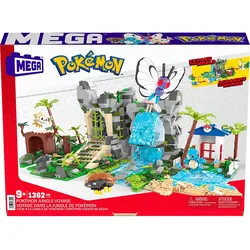 MEGA CONSTRUX Pokémon Ultimate Jungle Expedition Bauset, Mehrfarbig