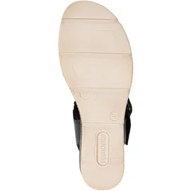 remonte Keilsandalette Sommerschuh, Sandale mit praktischen Klettverschlüssen schwarz 45 EU