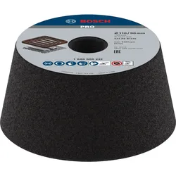 Bosch Schleiftopf, konisch-Metall/Guss 90 mm, 110 mm, 55 mm - 1608600232