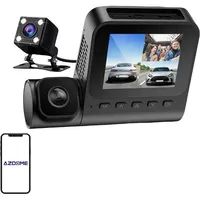 Azdome V600-3CH (Beschleunigungssensor, Full HD), Dashcam, Schwarz