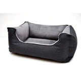 LEBON Hundebett Louis PLUS 80x60x27cm orthopädisch grau