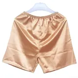 Herren Loose Fit Satin Boxer Weiche Nachtwäsche Shorts für einen entspannten Abend (3XL)