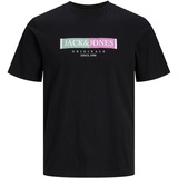 JACK & JONES Herren Kurzarm-T-Shirt Jack & Jones Lafayette Box Weiß -