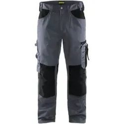 Blakläder Bundhose Handwerk, grau / schwarz, Konfektionsgröße 102