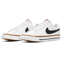 Nike Court Legacy (Gs) Sneaker, White Black Desert Ochre Gum Light Brown, 38