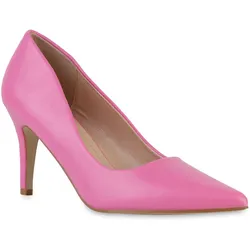 Damen Spitze Pumps in Fuchsia