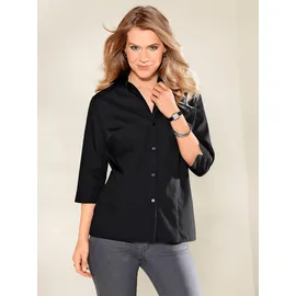 Sieh an! Hemdbluse in schwarz | Gr.: 38