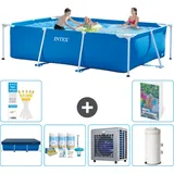 Rechteckiger Frame Pool - 300x200x75 Cm - 7-teilig  S90