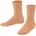 Unisex Kinder Socken K So Baumwolle einfarbig 1 Paar Orange Peach 8766 35-38 35-38