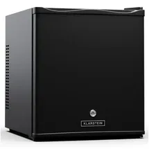 Klarstein Kühlschrank mit Glastüre Getränkekühlschrank 28 l 44,5 cm hoch Schwarz